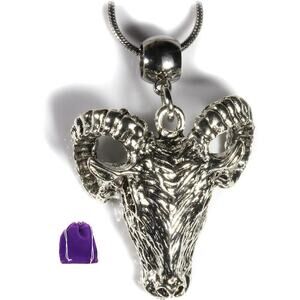 Capricorn Necklace - Goat Necklace of a Zodiac Sign Pendant